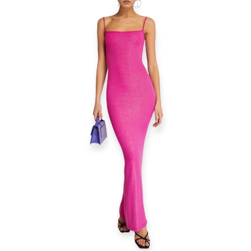 SKIMS Ribbed Long Slip Maxi Dress - Picture 5 of 7